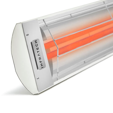 Infratech CD-Series 33-Inch 3000W Dual Element Electric Infrared Patio Heater - 240V - White - CD3024WH